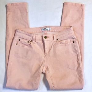 Vineyard Vines Light Pink Super Skinny Jeans